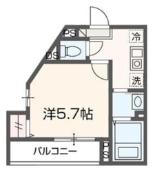 メルディア松戸の物件間取画像